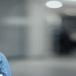 A little boy looks on in disbelief